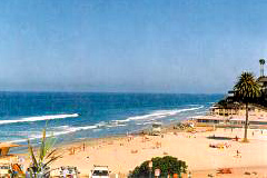 encinitas country wedding on beach.